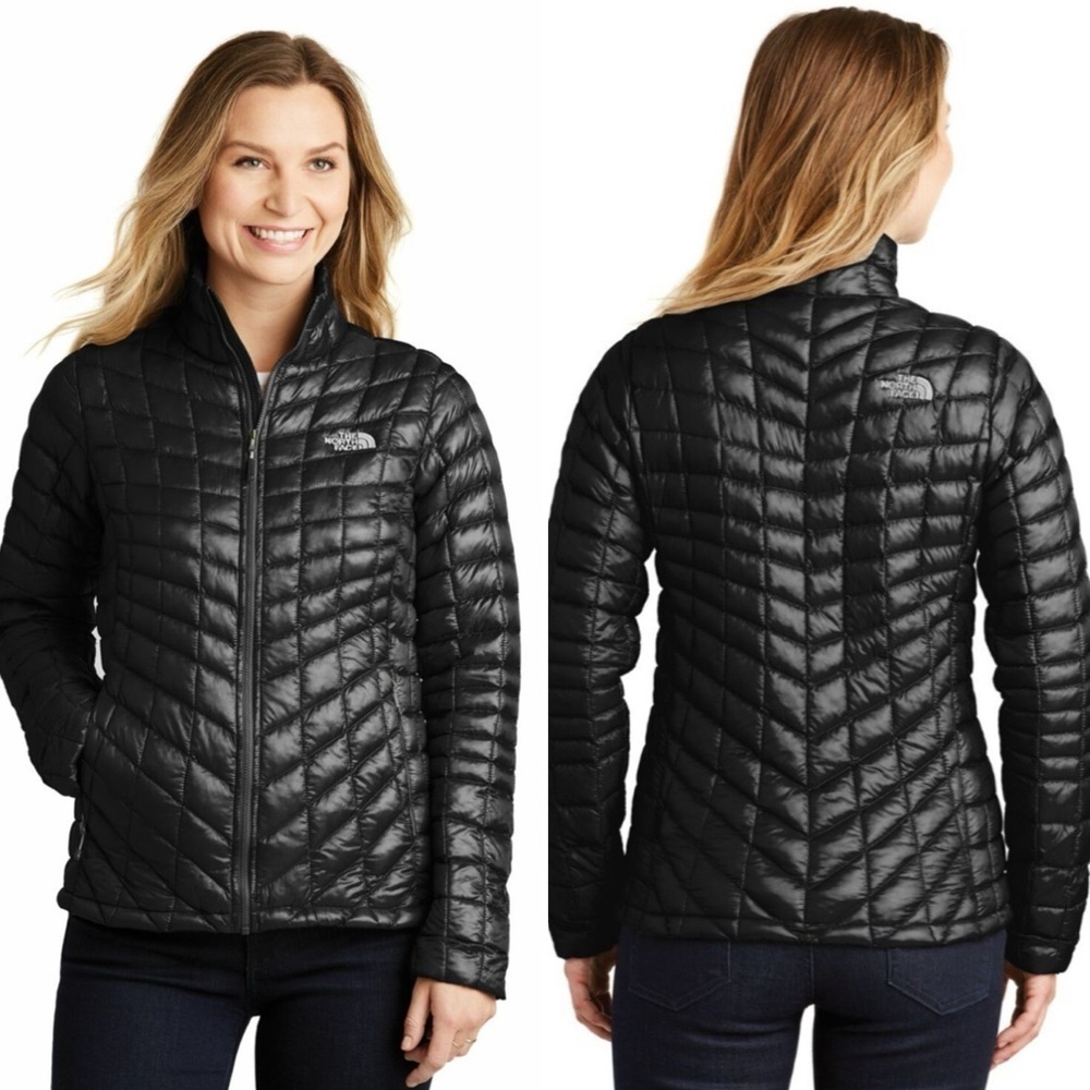 THE NORTH FACE THERMOBALL MICRO BLACK PUFFER SIZE SMALL